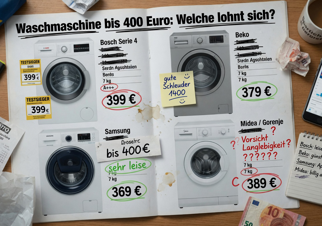 Waschmaschine bis 400 Euro